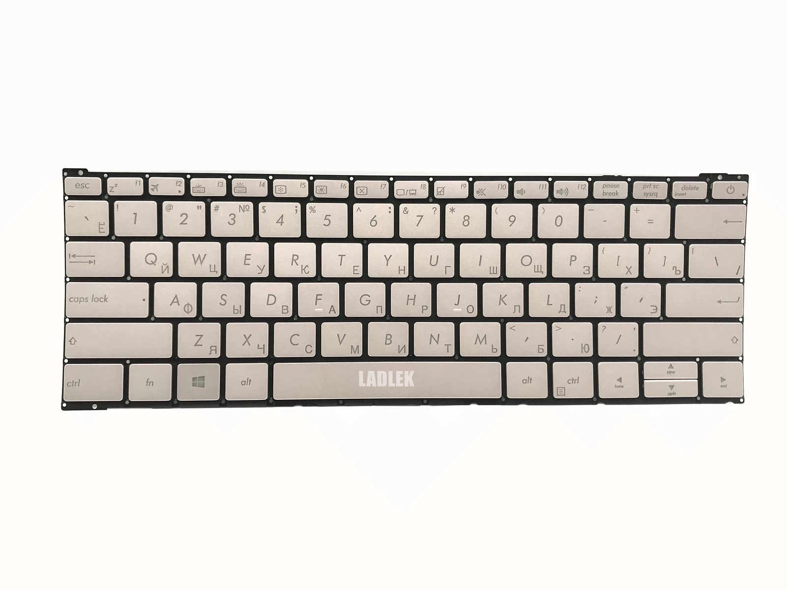 

New Russian keyboard for Asus ZenBook 3 UX390UA UX390UAK Rose Gold backlit (RU7032)