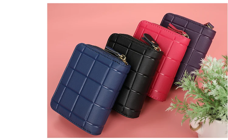 

Binfedi New Fashion Small Women Wallets Female Genuine Leather Womens Wallet Zipper Design With Coin Purse Pockets Mini