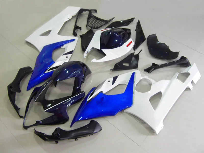 Комплект обтекателей для мотоцикла GSXR1000 05 06 GSXR 1000 K5 2005 2006 литьевая форма белый