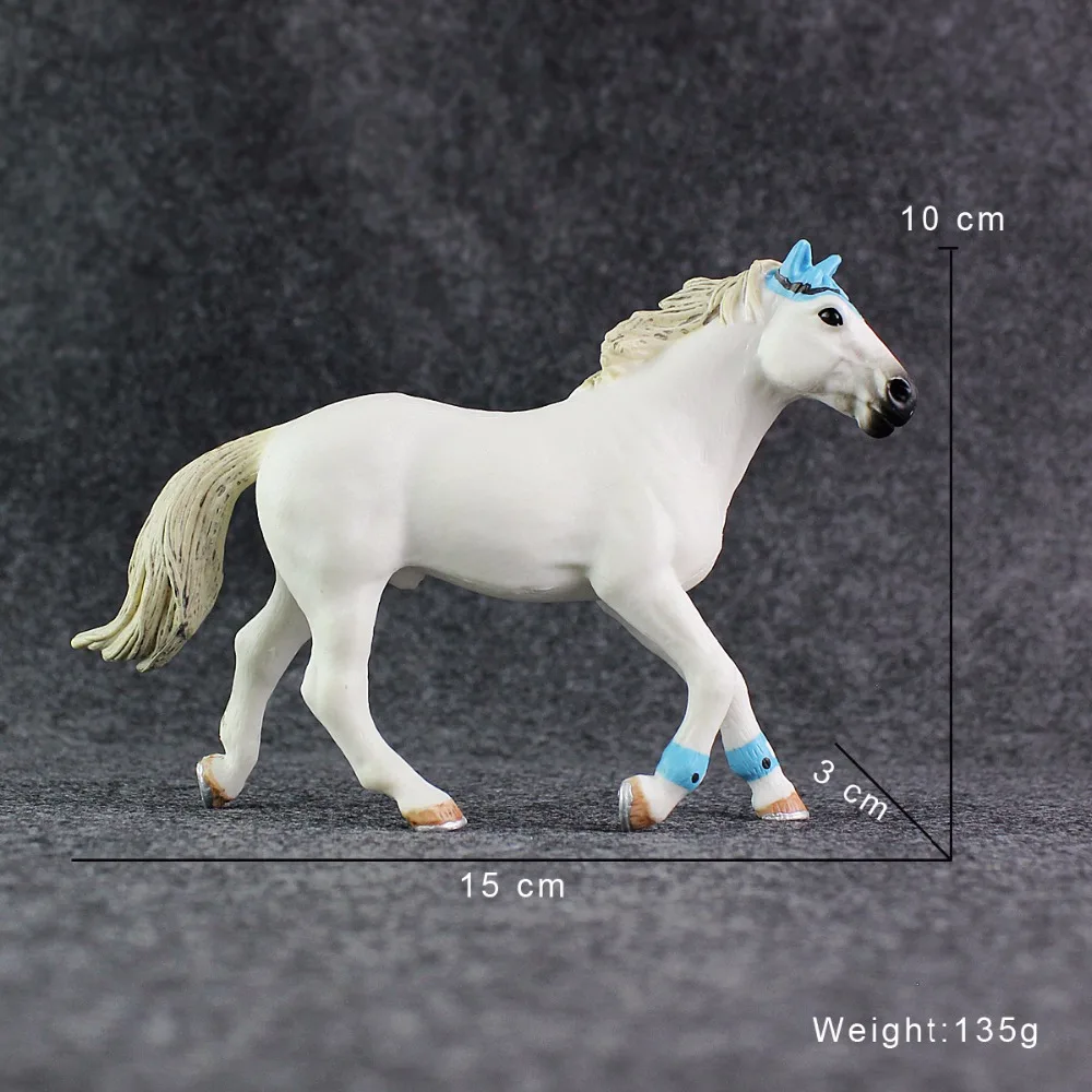Wiben American Quarter Horse High Quality Simulation Animal Model Action & Toy Figures Educational Collection Toys Gift for Kids Wiben American Quarter Horse High Quality Simulation Animal Model Action & Toy Figures Educational Collection Toys Gift for Kids