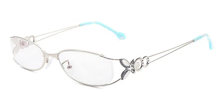 Сплав, женские металлические очки в форме бабочки, оправа, оптические очки по рецепту для женщин, модные очки, оправа, оптическая