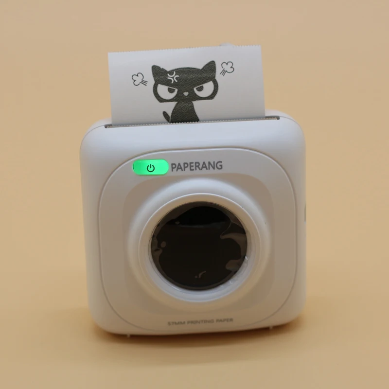 Портативный фотопринтер PAPERANG P1 Bluetooth 4 0 беспроводное подключение к телефону 1000
