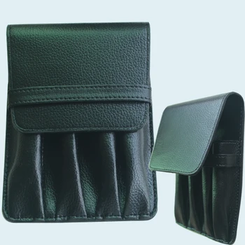 

CASE HOLDER FOR 4 PEN HIGH QUALITY LUXURY BLACK ROLLER AND FOUNTAIN PENS
