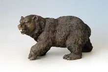 ATLIE BRONZES Casting crafts sculpture bear Bronze Bears Statues European Christmas Gifts garden statues