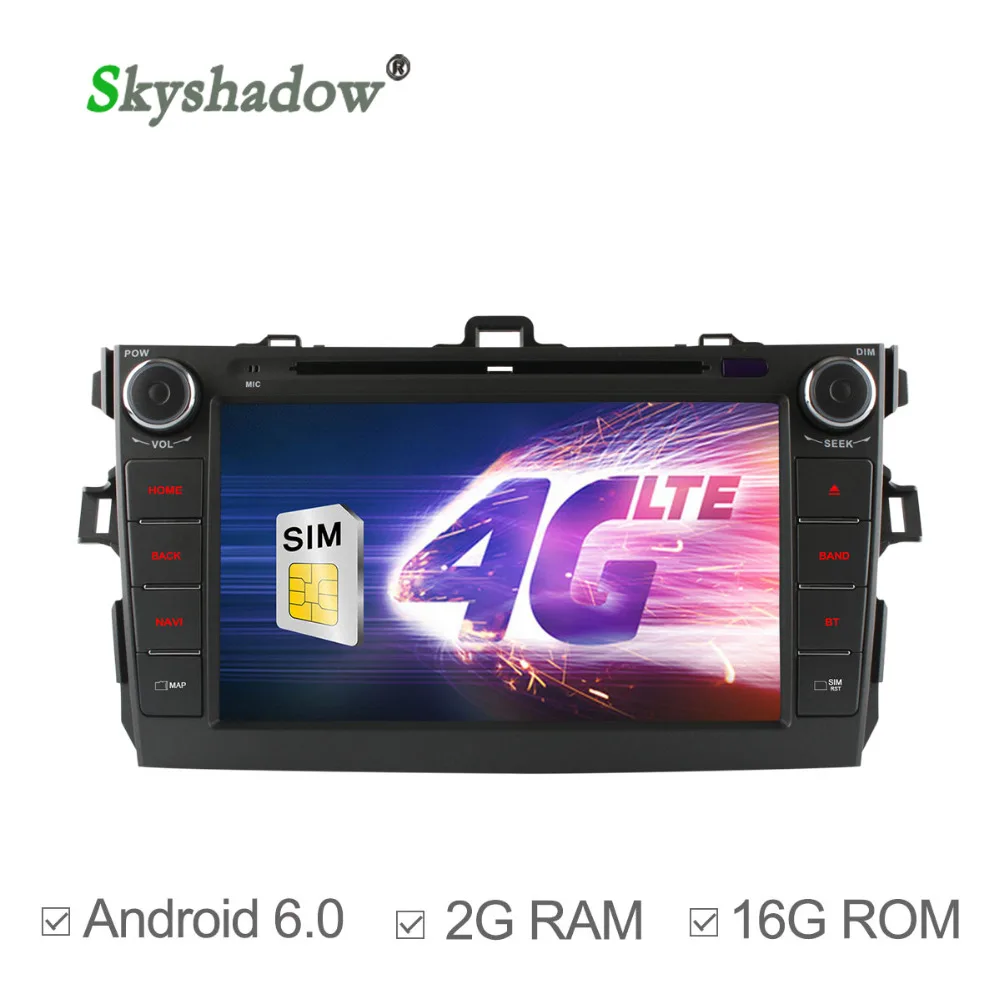 Ownice c500 8 &quotAndroid 6.0 Quad Core 2ГБ RAM Автомобильный DVD Плеер для Toyota Corolla 2006 2007 2008 2009 2010 2011
