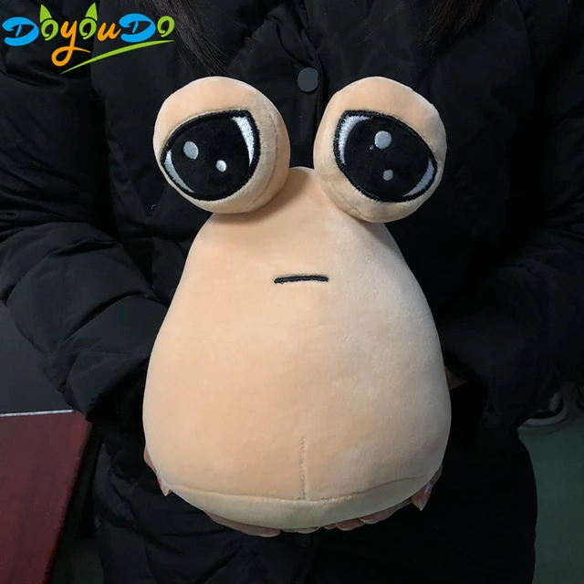 DKIIL NOIYB Alien Pou Kuscheltier 22cm/8.66inch, Pou Plüschtier