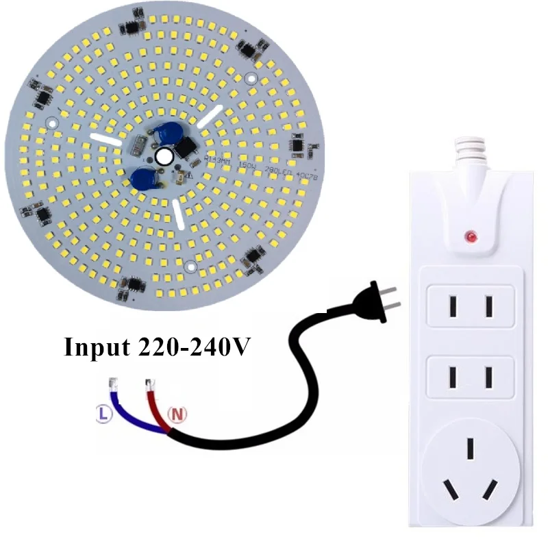  KINLAMS LED High Bay Light AC220V 150W Module SMD2835 Light Beads Smart IC For LED Ceiling Mining L - 32821146320