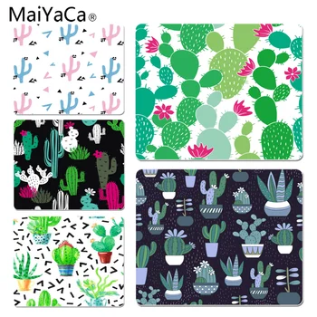 

MaiYaCa Cactus and Succulent Plants Gamer Speed Mice Retail Small Rubber Mousepad Size for 25x29cm Rubber Rectangle Mousemats