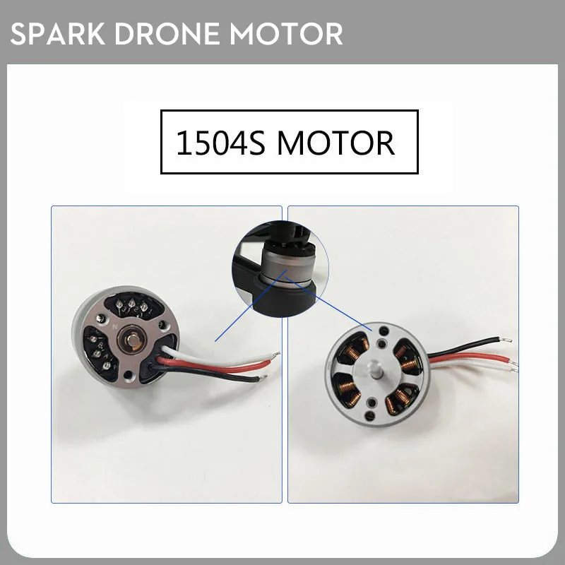 

Original 2PCS DJI Spark Drone Motor Spare Part 1504S Bare Motor Repair Part ( CW + CCW )