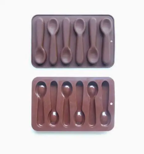 Ложка силиконовая форма-легко выпечки инструменты для муссовый торт шоколадное десертное мороженое бомбы-антипригарный и легко вынимается-Bpa бесплатно