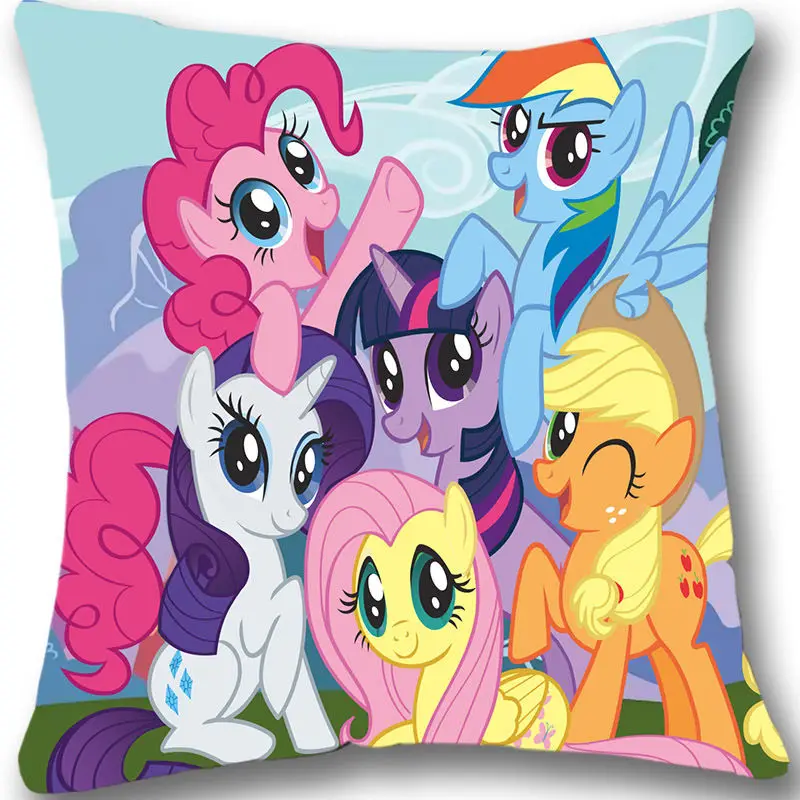 Almofada My Little Pony Tamanho 17x27 cm com Nome