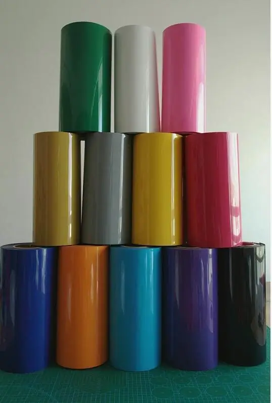 

Free shipping 1 sheet 12"x40"/30cmx100cm PVC Heat Transfer Vinyl