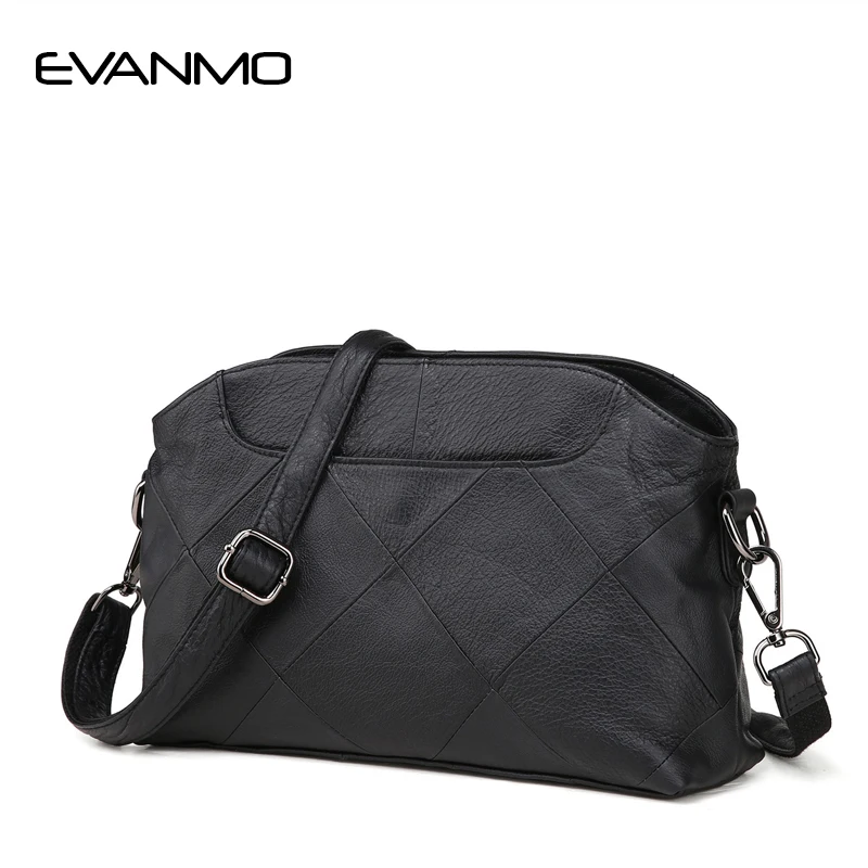 

Simple Women Genuine Leather Bags For Women Shoulder Bag Female Open Pocket Crossbody Bag Totes Ladies Bolsas Cowhide Bag E