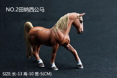 البرية واقعية لعبة مجسمة الحيوانات البرية العالم الرقم ثمانية الحصان سباق الأسود و الأبيض المهر تمثال المنزل الزفاف الديكور