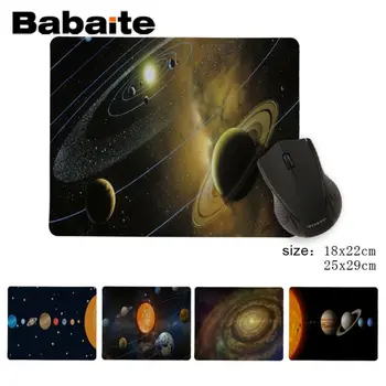

Babaite Solar system DIY Design Pattern Game mousepad New Arrived High Quality Luxury mousepad