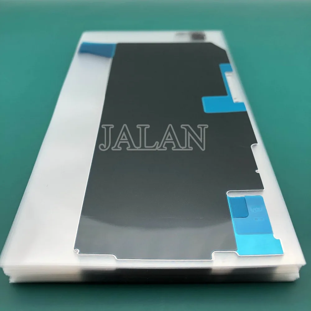 10 pcs ل iphone xs ماكس عالية الجودة بطارية الحرارية العزل عصا فيلم أسود استبدال للهاتف المحمول إصلاح تجديد