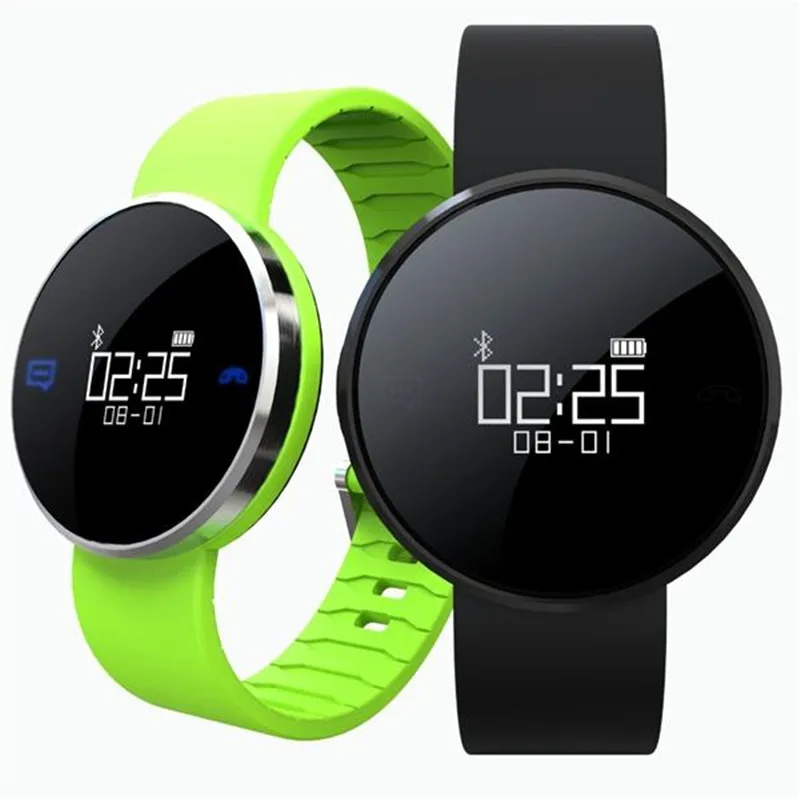 

UW1S Waterproof IP67 Smart Bracelet Heart Rate Call SMS Remind Hand Raise Light Up Smart Watch