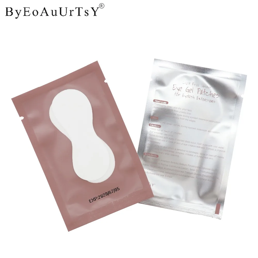 Women's Fashion New Paper Patches Eyelash Under Eye Pads Lash Eyelash Extension Hydrating Eye Tips Sticker Wraps Makeup Tools (8)