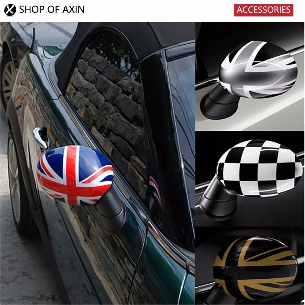 Mini Outside Rearview Side mirror Decoration and protection Cover For