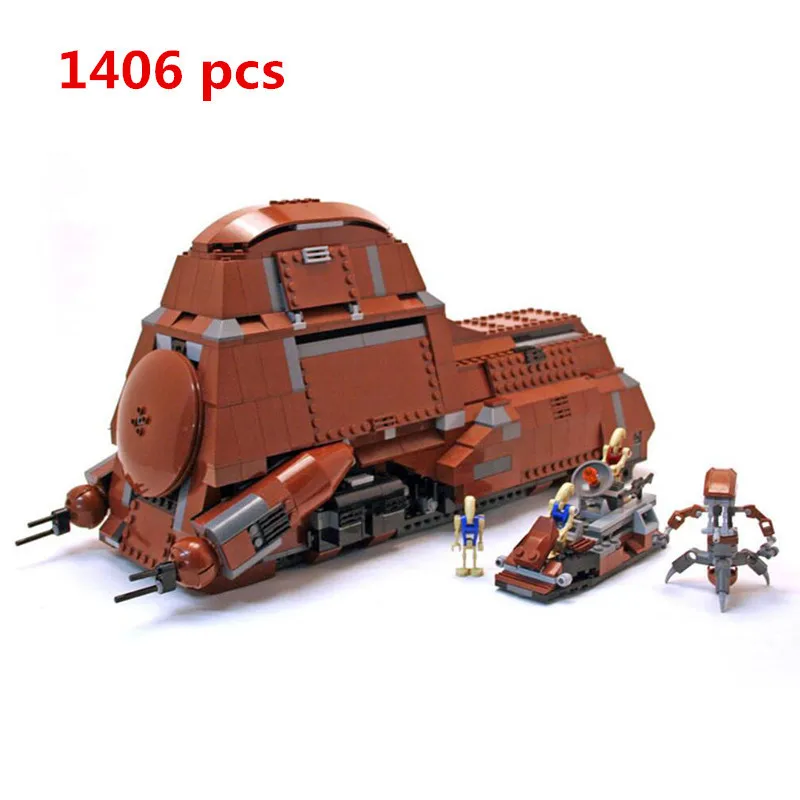 

New Lepin 05069 Star Set War Series The Federation Tank Set MTT Children Building Blocks Bricks LegoINGlys Boy's Toys 7662