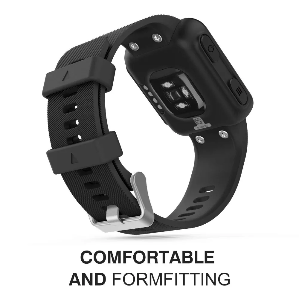 Soft Silicone Replacement Watch Band for Garmin Forerunner 35 GPS Running Smart Watch (18)