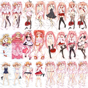 

October update Anime Hidan no aria Kanzaki Rico Robin Akari Mamiya hugging Body pillowcase Otaku Dakimakura pillow cover case