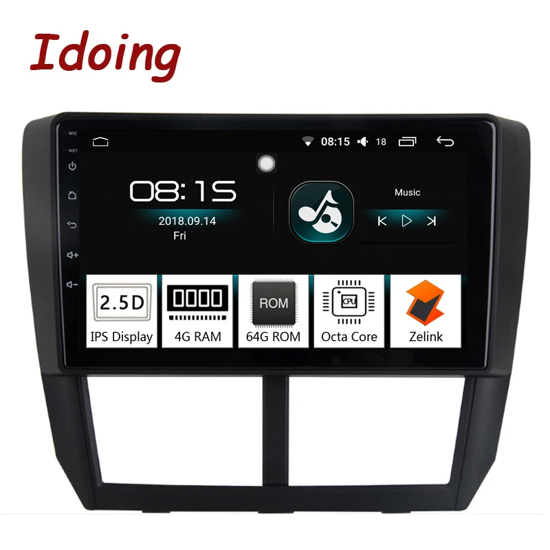 Idoing 1Din 9 font b Car b font font b Radio b font GPS Multimedia Player