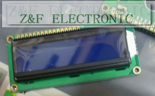 

LCD screen 1602A display LCM1602A 3.3V / 5V Blue screen 2PCS/LOT