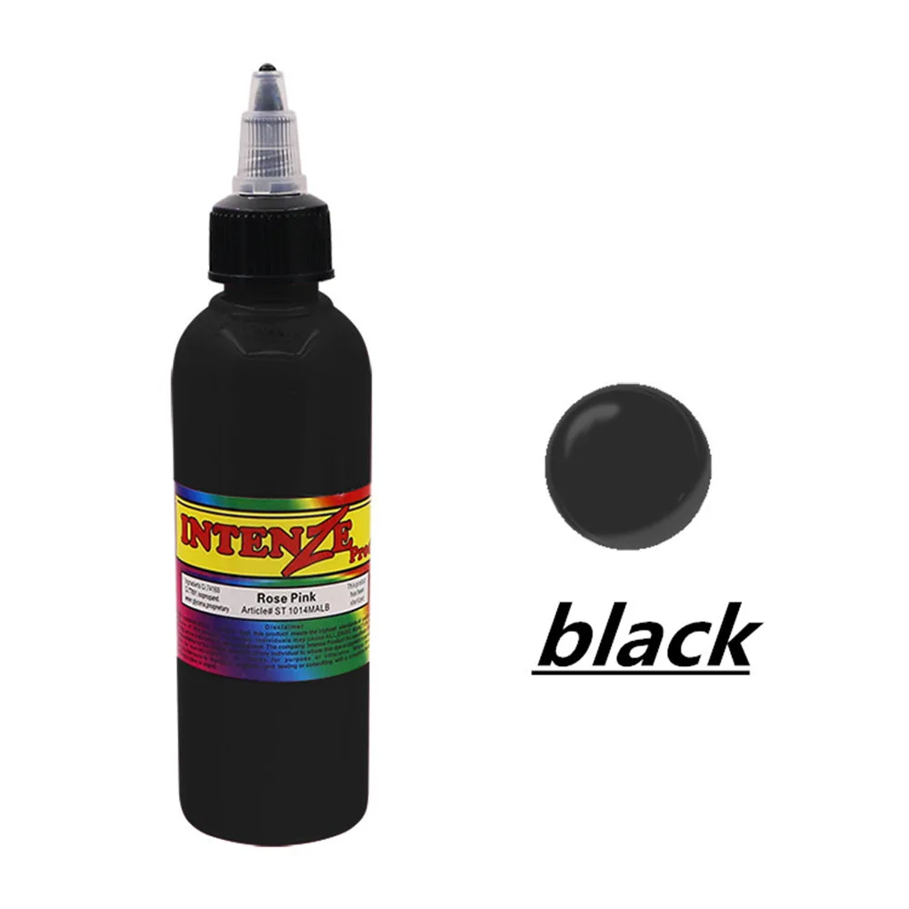 

1pcs New High Quality Permanent makeup pigment black tattoo ink kit micropigment makeup bloodline tattoo pigment set 90ML