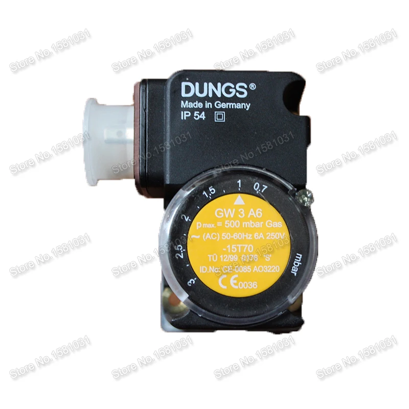 

Original DUNGS Pressure switch GW3A6 GW10A6 GW50A6 GW150A6 GW3A5 GW10A5 GW150A5 GW50A5 pressure switch