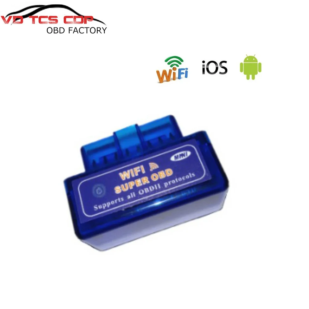 Mini WIFI super OBD ELM 327 factory product Mini ELM327 OBD2 II can use ...