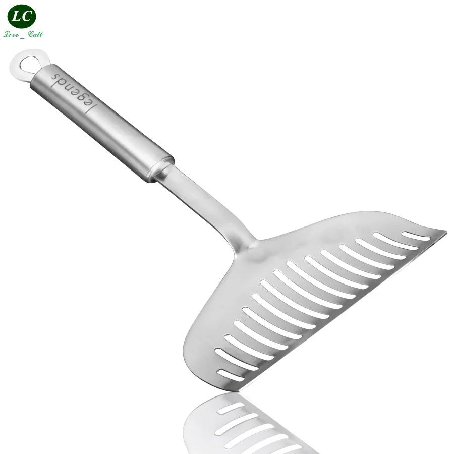 

Fish shovel Colanders Strainers Shovel Frying Spatula Shovel Creative Kitchen Supplies Tool Spatula Stainless steel #18/10