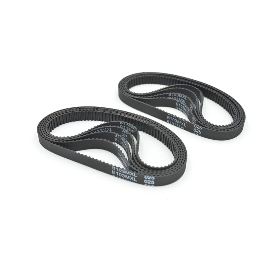 

10pcs/ lot closed loop MXL timing belt B90MXL B95MXL B96MXL B97MXL B98MXL B100MXL 3mm or 6mm wide closed loop MXL belt