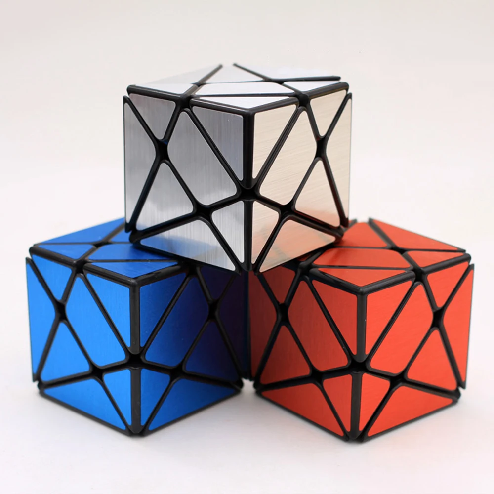 D-FantiX Yongjun 3x3 кубик рубика зеркало головоломка призрак Cube новинка ленты/синий/красный Скорость Magic Cube непоседа развивающие игрушки подарок