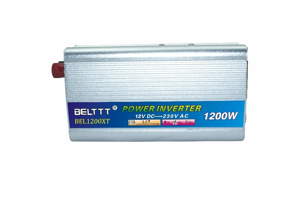 BELTTT Высокая Частота Модифицированная Синусоида Инвертер 1200 Вт DC12V-AC220V-1200W BEL1200XT