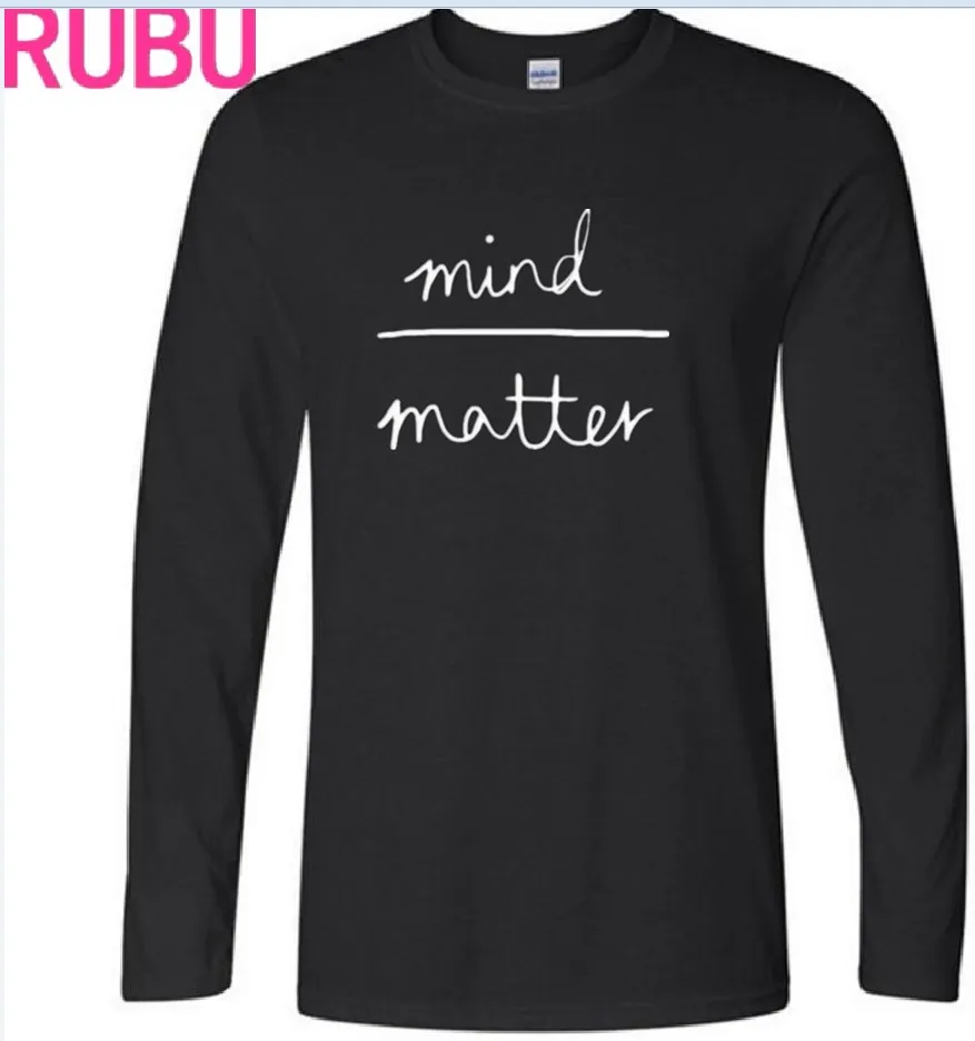 2017 rubu Mind of Matter осенняя и зимняя Мужская модная одежда с длинным рукавом