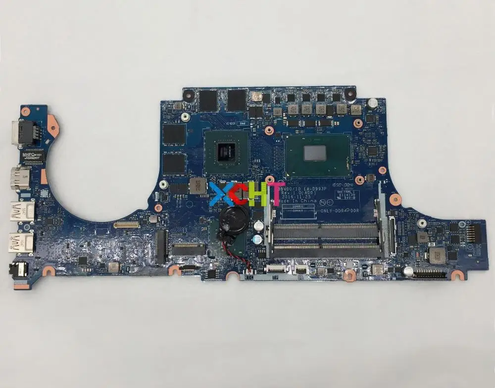 

for Dell Inspiron 7567 7467 CN-0P84C9 0P84C9 P84C9 LA-D993P w SR32Q I7-7700HQ CPU Motherboard Mainboard Tested