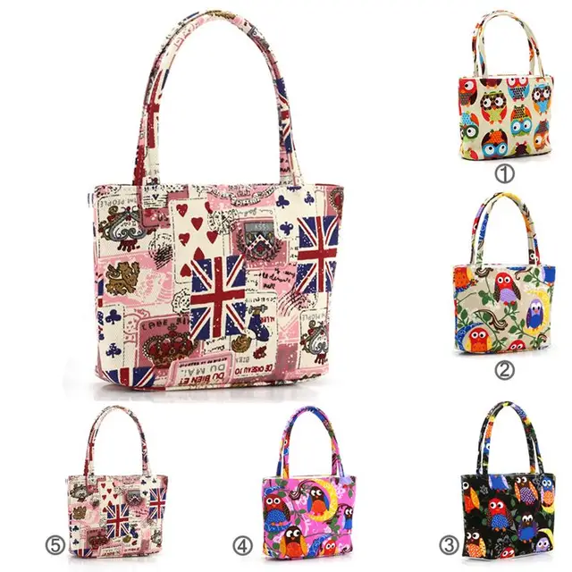 Mini Cartoon Women S Handbag Cute Owls Birds Animals Printed Female Mini Cartoon Women S Handbag Cute Owls Birds Animals Printed Female Shoulder Bag Casual Small Beach
