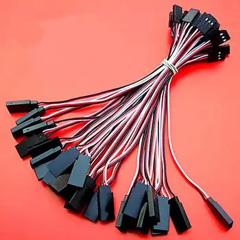 

30 x 15cm 26AWG Wire Servo Extension Cord Lead Wire Cable For RC Futaba JR