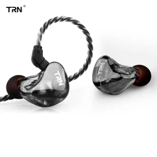 2019 TRN X6 6BA драйвер устройства в ухо наушник 6 балансных арматура HIFI монитор этапе Спорт Бег Разрешение IEM Съемная 2Pin