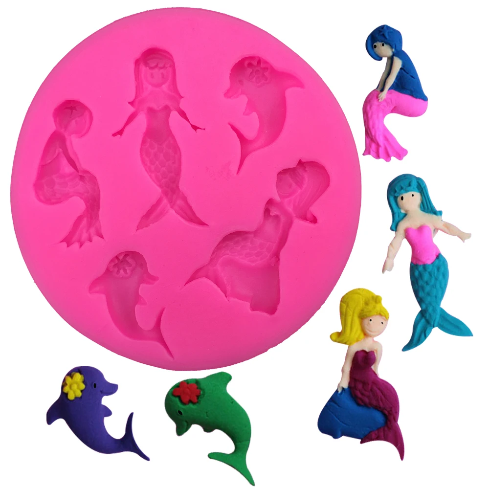 Achetez en gros sirène silicone moule en ligne à des ...