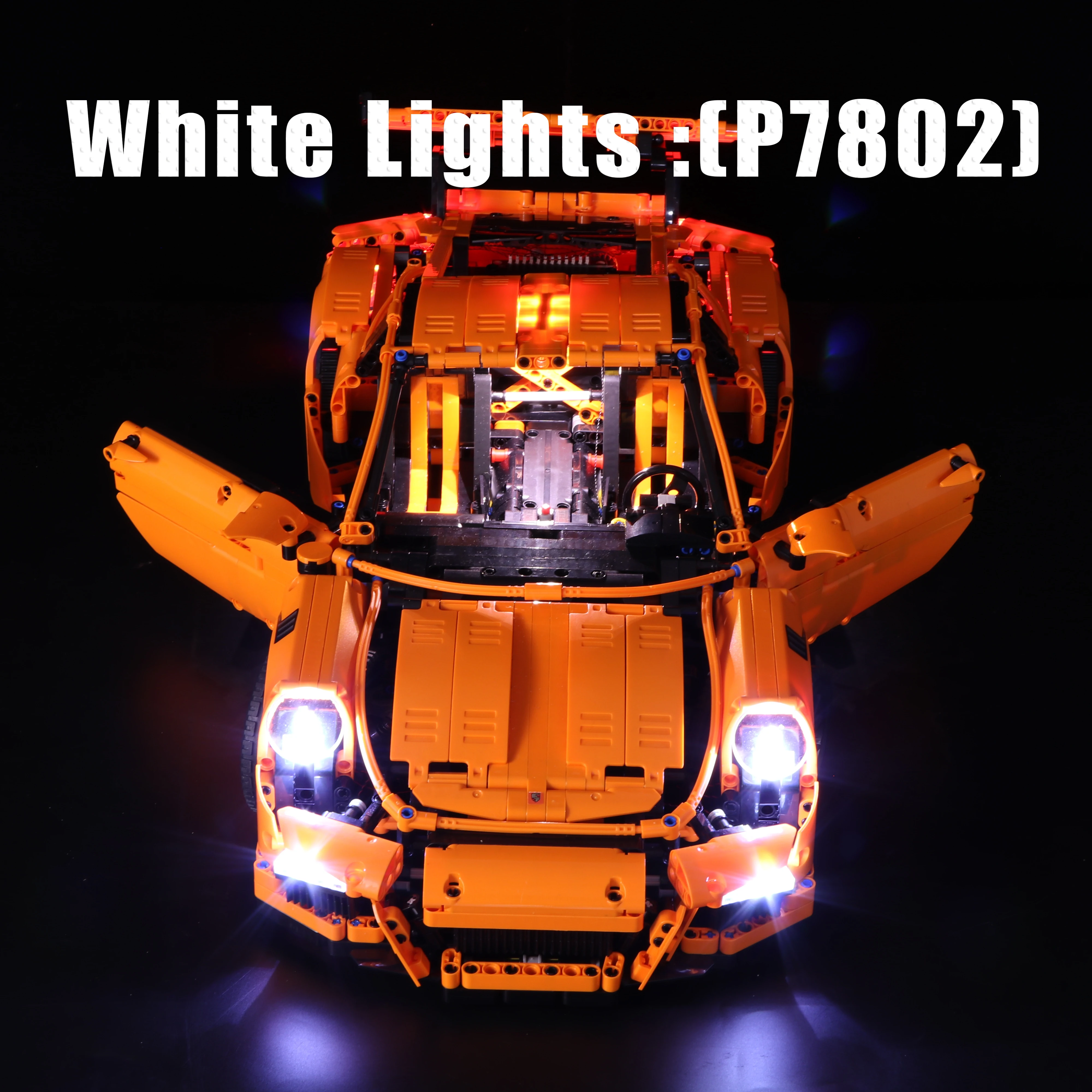 Vonado светодиодный свет набор для Lego 42056 Porsche technic гоночный автомобиль совместимый