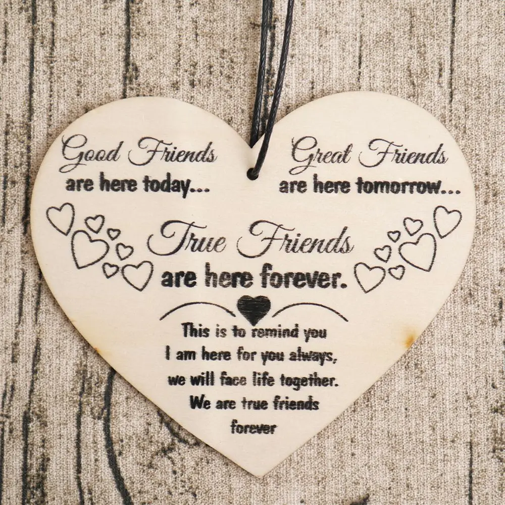 good friends plaque sign