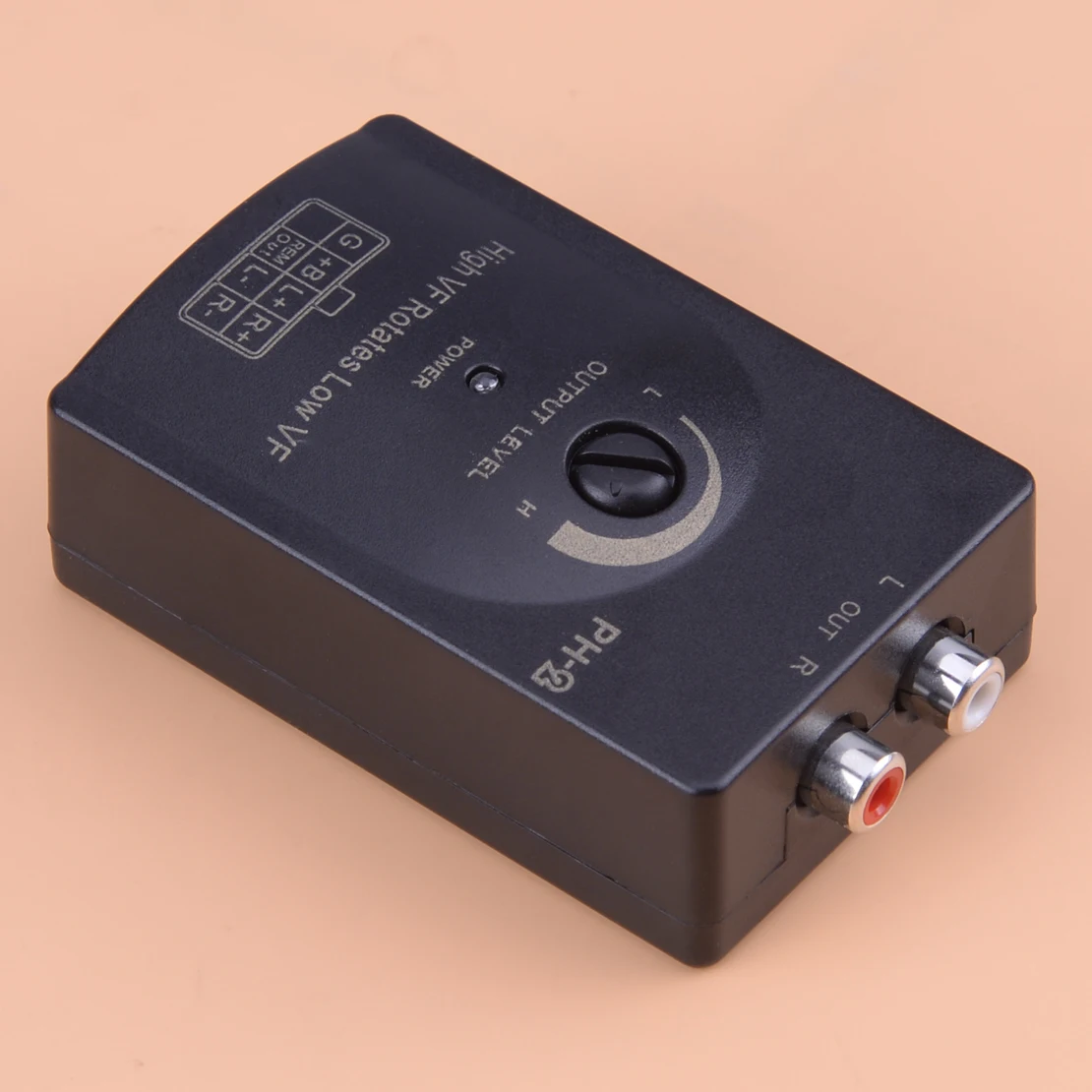 CITALL Профессиональный 0,2-2 в автомобильный аудио RCA кабель для колонок высокий и низкий уровень суммирования линии выход конвертер и адаптер для проводки