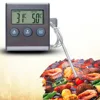 new Oven Probe Chicken/Steak Meat BBQ Grill Fry Thermometer&Timer Instant Read Smok Kitchen Food Cooking Temperature Alarm ► Photo 2/6