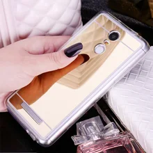 

Luxury Mirror effect phone case for Xiaomi Redmi 3S 3X 3Pro 4A 4X Prime Note 2 3 4 Global 4X Pro Soft TPU Protective back cover
