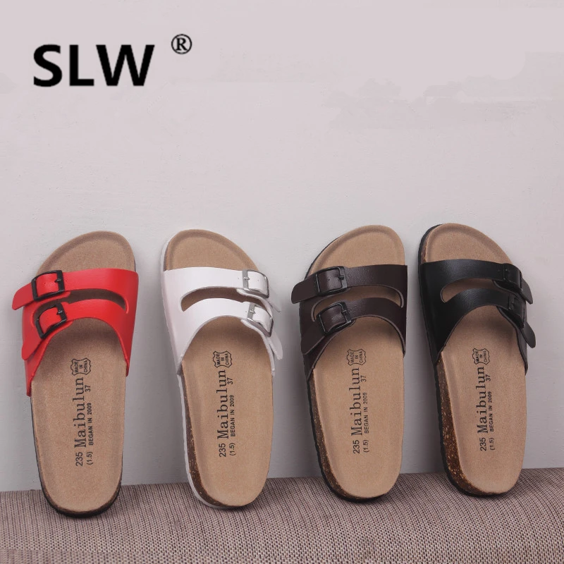 

On A Wedge Slides Slippers Platform Shoes Without Heel Big Size Beach Women Low Sliders Flat Luxury Rubber Fashion