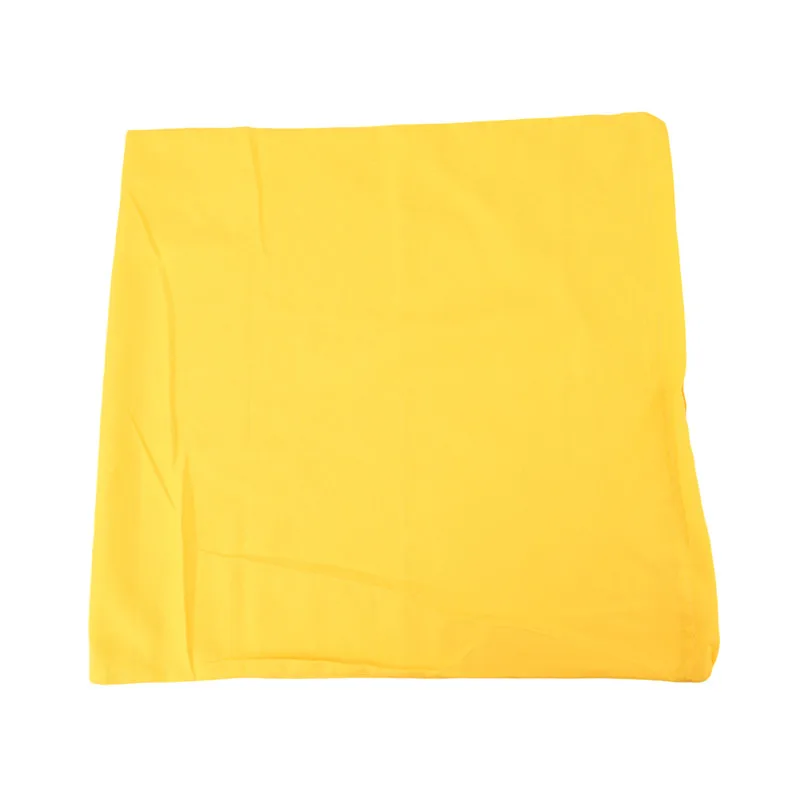 Дешевый Хлопковый чехол для подушки 44*44 см, квадратный чехол для подушки, яркий цвет, для дома, отеля, офиса, декоративный чехол для подушки - Цвет: Goose yellow