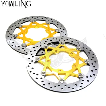 

2 piece motorcycle Accessories parts Brake Rotors Front Brake Discs Rotor For Suzuki M1800R 2006 2007 2008 2009