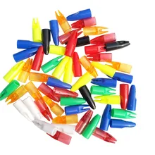 24pcs Archery Arrow Nock  For OD 8mm Wood Arrow Shaft Shooting Accessories